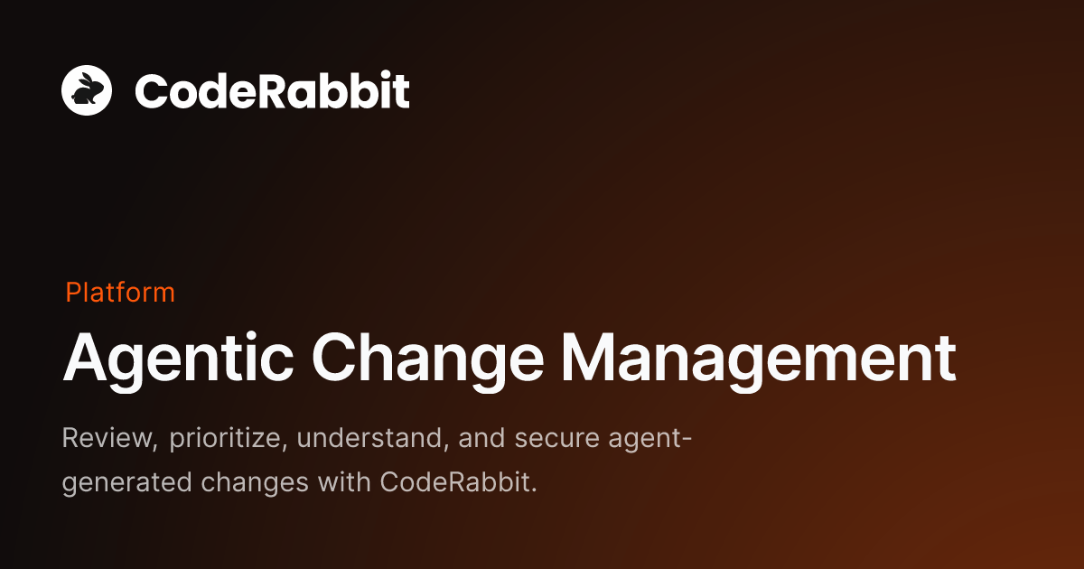 Официальный интерфейс или экран сервиса CodeRabbit