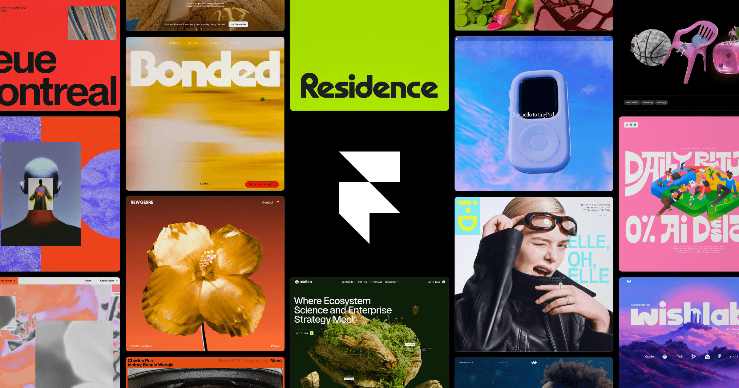 Официальный интерфейс или экран сервиса Framer AI