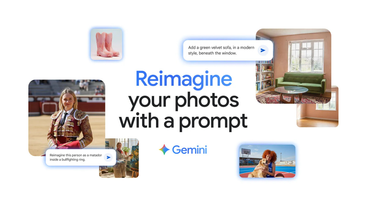 официальная демонстрация редактирования изображений Gemini
