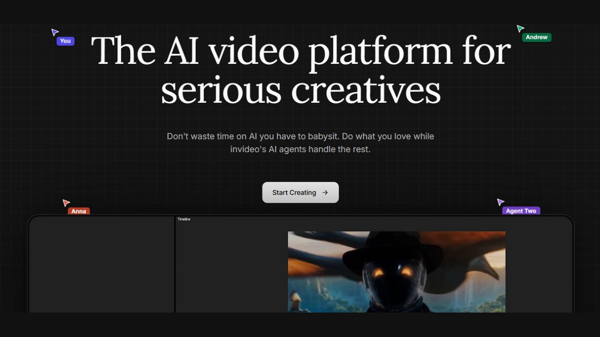 интерфейс и возможности InVideo AI