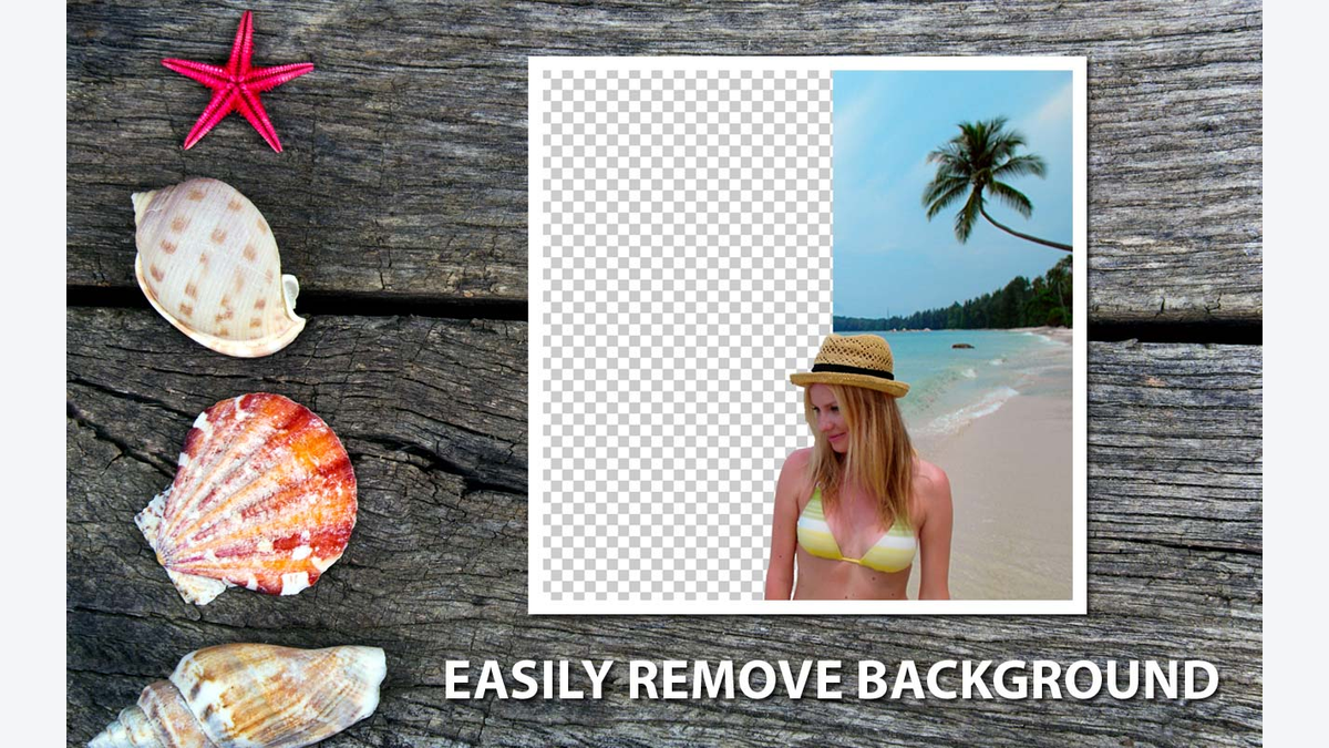 рабочий интерфейс PhotoScissors
