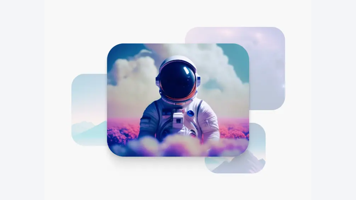 рабочий интерфейс Picsart