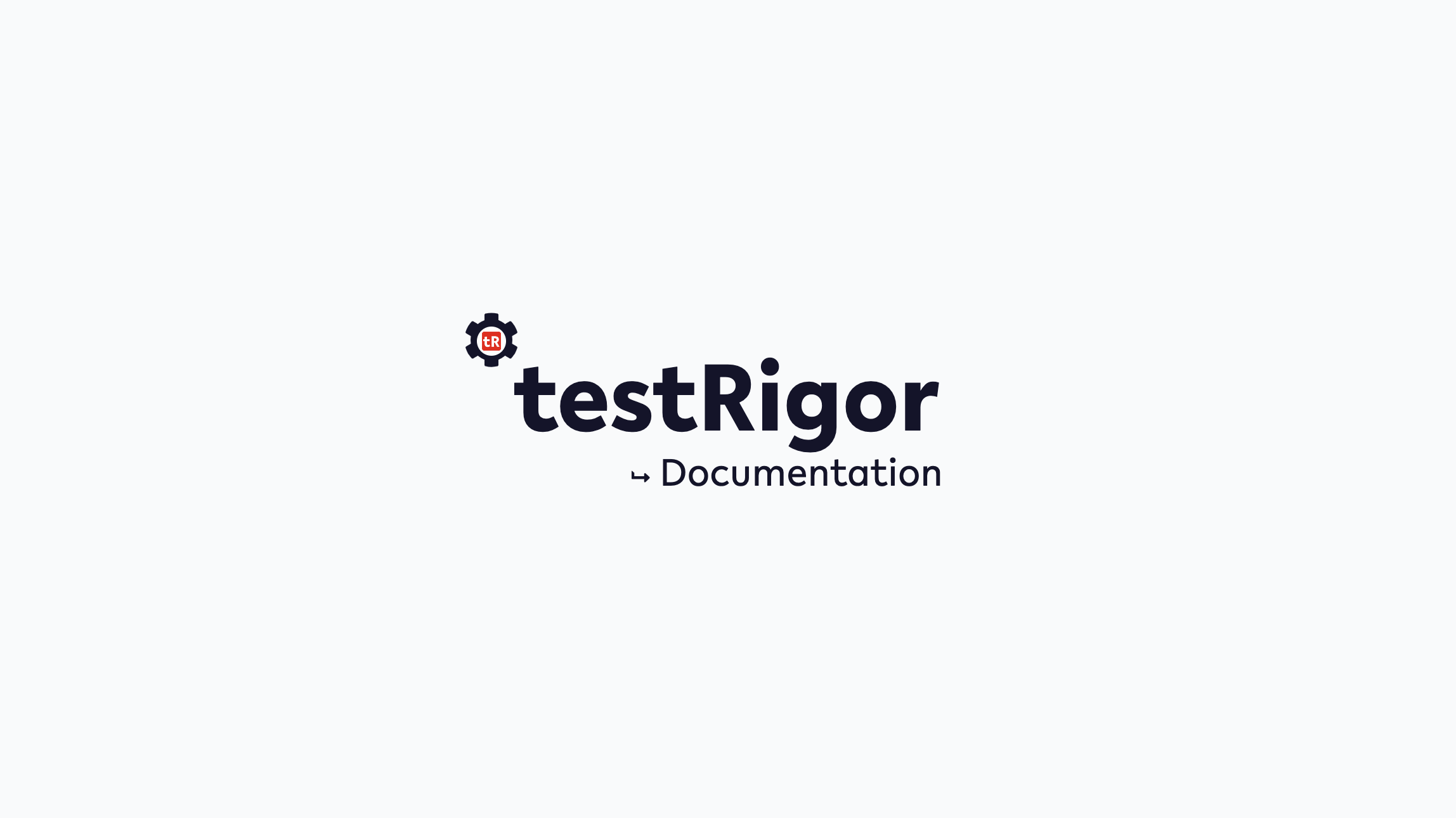 Официальный интерфейс или экран сервиса testRigor