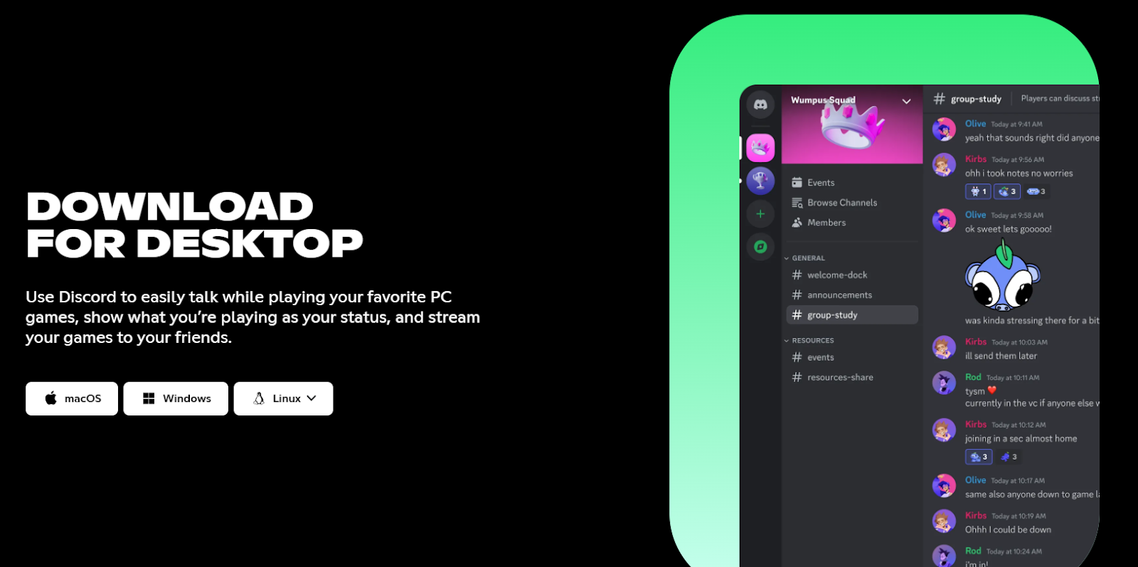 официальная страница загрузки discord для компьютера