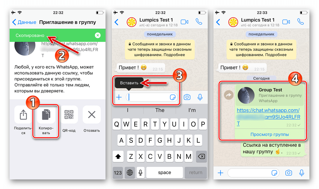 способ 2: ссылка-приглашение, шаг 20